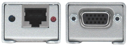 Gefen VGA Cat5 Disbribution Receiver Side Views