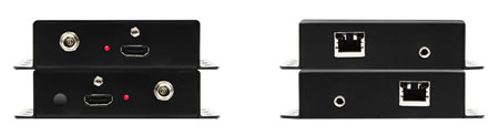 Gefen GTB-HDMI-3DTV-BLK Sender & Receiver Back Views