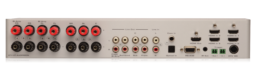 Gefen 4:1 HDMI, 5.1-Channel Audio AV Processor with Amp