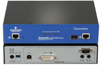 HMX 5000 Transmitter - Front and Rear