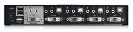 IOGEAR GCS1204 Back View