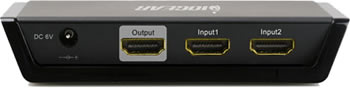 IOGEAR GHDMIAS2 HDMI Switch Backside