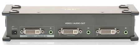 IOGEAR 2 Port DVI Splitter Backview