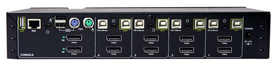 SmartAVI K524E-SH Rear