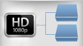 1080P Audio Video Switches