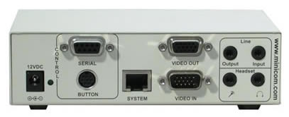 ComQi AV Extender Backside