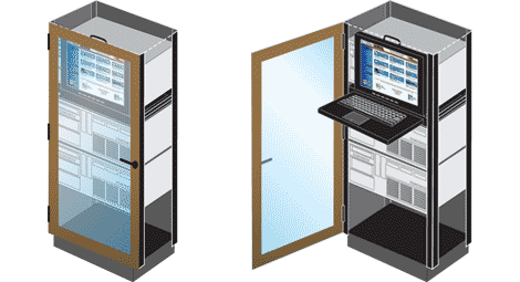 NTI RACKMUX-P17-DS Diagram