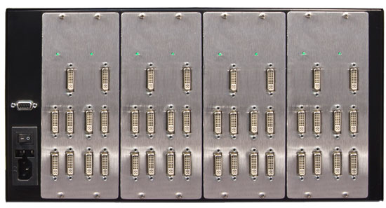 SmartAVI RK-DVS4P-8S Rackmount with Eight 1x4 Splitter Cards