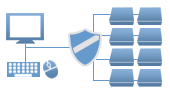 Secure 8 port KVM Switches