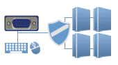 Secure VGA KVMs