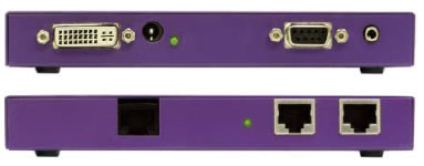 SmartAVI DVX-PRO Transmitter and Receiver Back Views