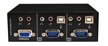 SmartAVI 2 Port WUXGA, Audio and USB Switch
