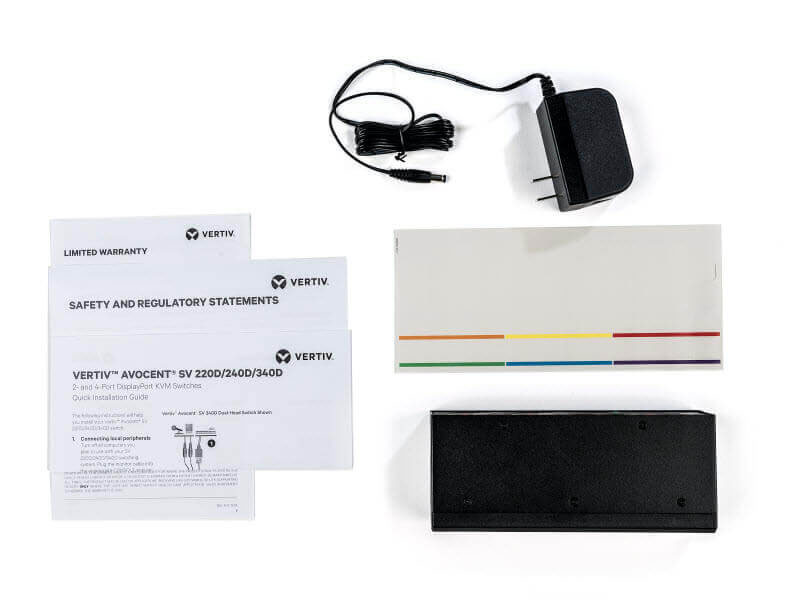 Avocent Vertiv SV220H What's Included? Package contents