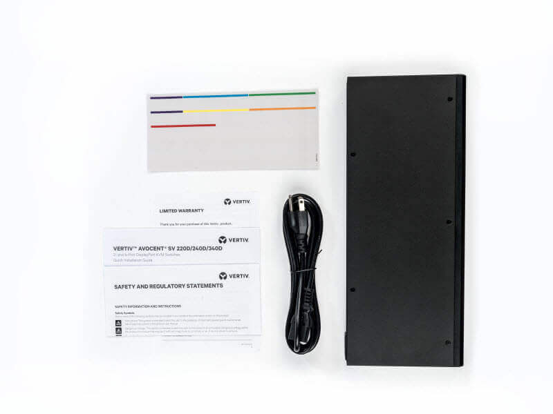 Avocent Vertiv SV240D Whats Included? Package contents