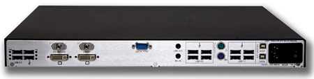 Thinklogical Velocitykvm-4 Receiver Backview