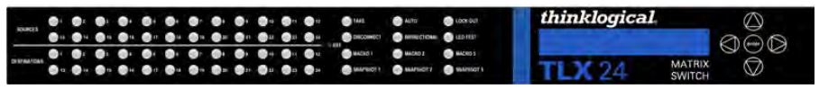 TLX24 Front Panel