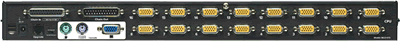 Tripp Lite 16 Port KVM Switch Backside