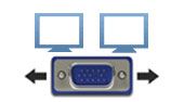 Dual-Screen VGA KVM Extenders