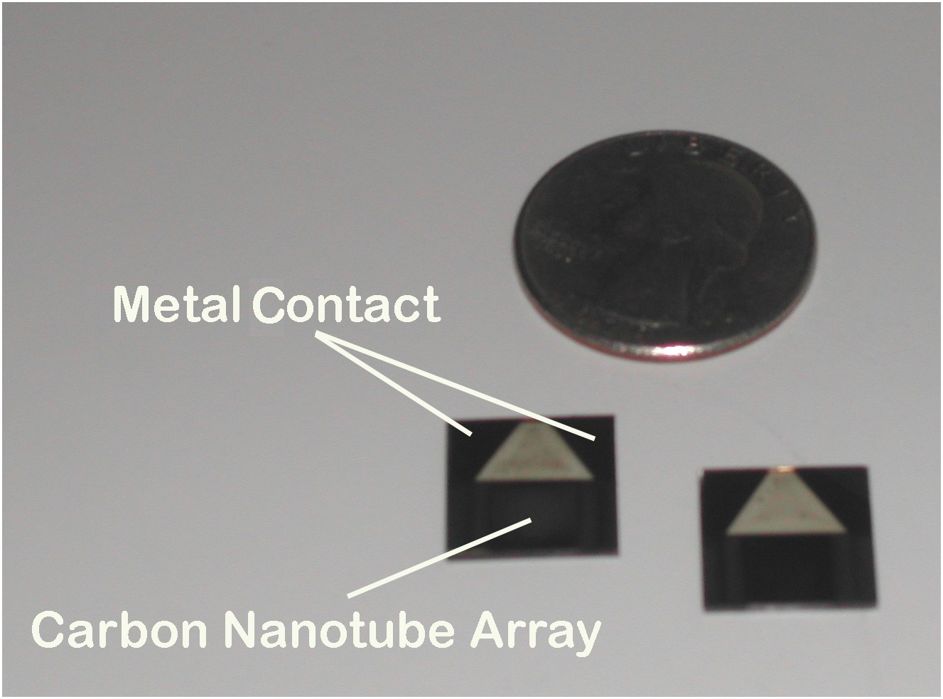 valigned carbon nanotube arrays