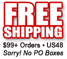 free shipping on $99+ orders US48