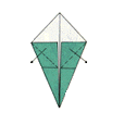 peacock origami