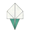 peacock origami