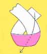Lucky star origami