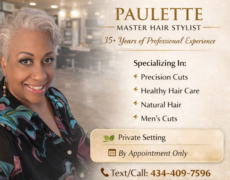 Master Hair Stylist Paulette Master Hair Stylist Paulette
