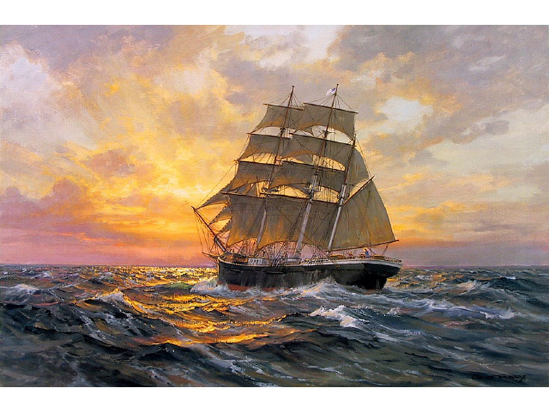 Limited Edition Nautical Prints by Charles Vickery