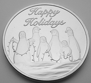 1 OZ. PURE SILVER MEDALLIONS
