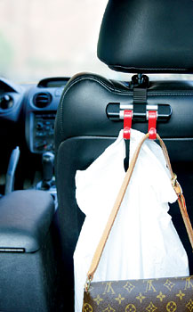 Twin Grocery Bag Headrest Hanger