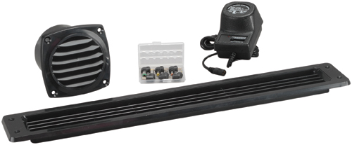 Cabinet Toe Kick Vent & Cooling System