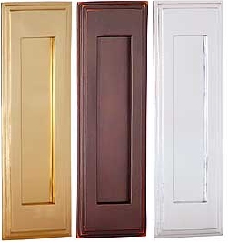 Vertical Brass Mail Slots
