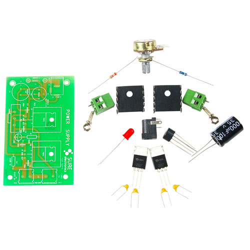 5-16 VDC Linear DC Voltage Power Supply Kit