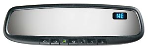 Auto Dimming Rearview Mirror with Homelink & Compass