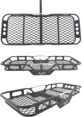 Hitch Mounted Cargo Basket Carrier