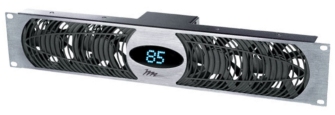 UltraQuiet 4-Fan Rack Panel Equipment Cooler
