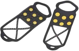 Dual Traction Anti Slip Shoe Grip w/Studs