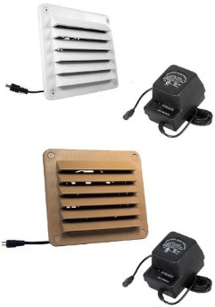 HiFlo Lite Cabinet Vent w/ Power Supply