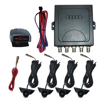 Waterproof Wireless 4 Under Bumper Truck Reverse Parking System