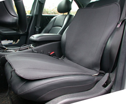 Hardwoods Green, Grey & Snow 12 Volt DC Heated Seat Cushion