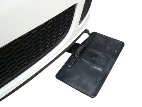 Hide-A-Way retractable license plate holder bracket