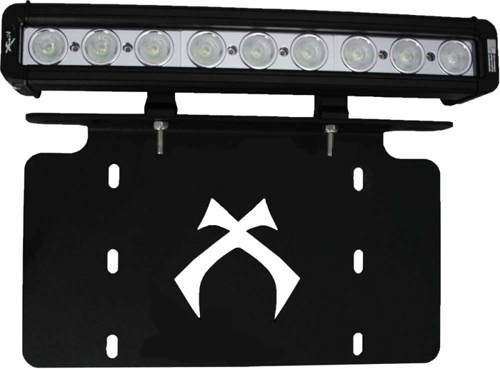 LED Light Bar Front License Plate Bracket