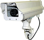 Simulated Outdoor Security Camera
