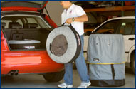 Seasonal Tire Carrying & Storage Tote