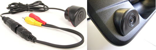 Toyota Tundra Rear View Mirror with Monitor and Camera