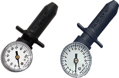 ValveLock Tire Pressure Gauge