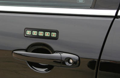 Wireless Keyless Entry Number Pad