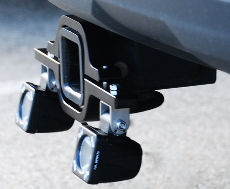 Hitch Receiver Backup Light Adapter Mount