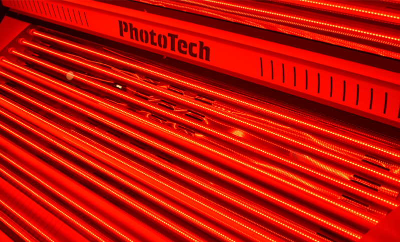 red light therapy LED system